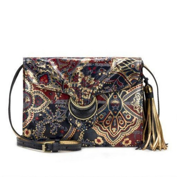 Patricia Nash Handbags - Patricia Nash Van Sannio Tri Fold Italian Leather Clutch Provencal Escape Bag